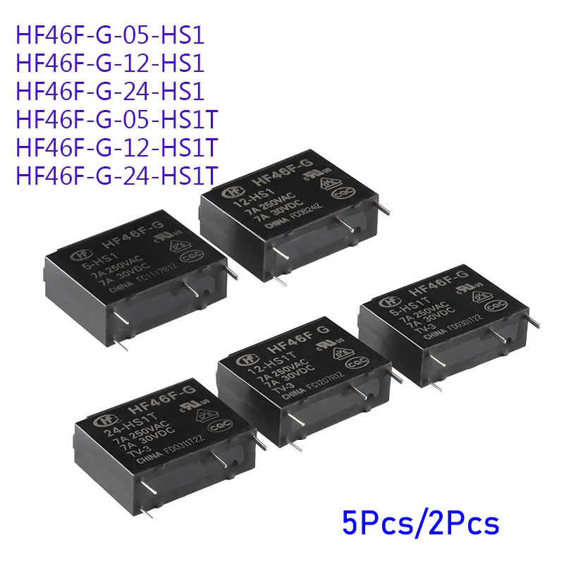 Shelly Relay Module - 5 stks/1 st HF46F Relais HF46F-G
