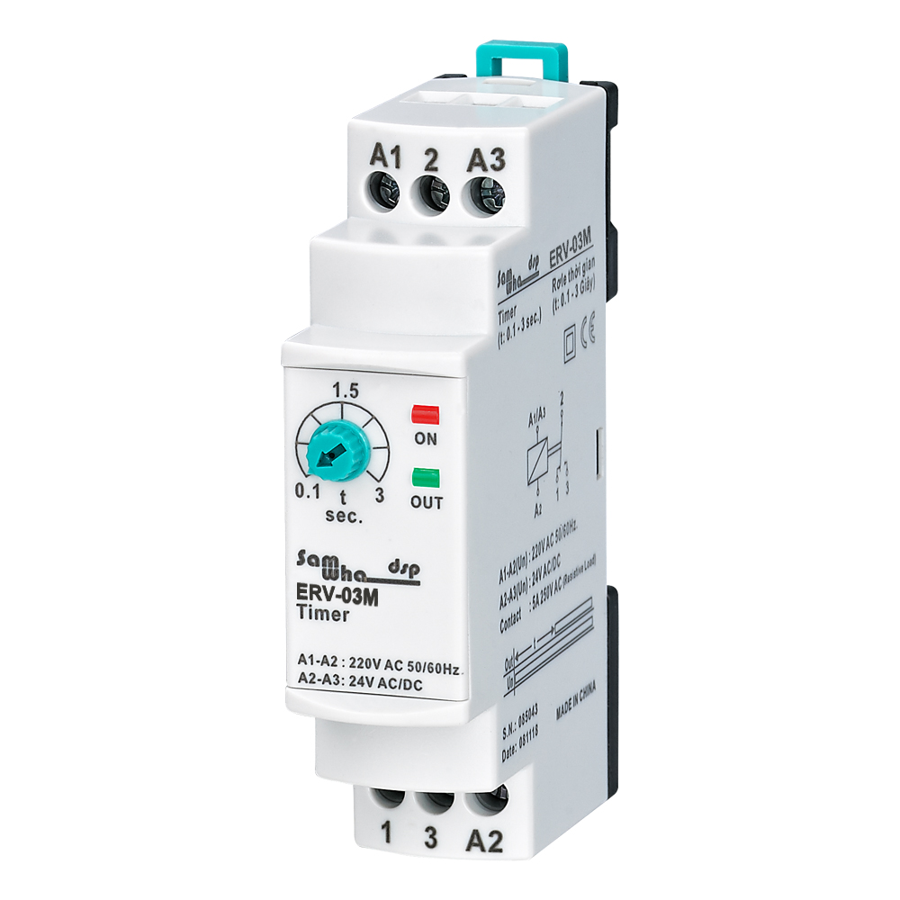 Samwha-Dsp ERV-XXM Uitvertragi - Shelly Relay Module recensie en prijs