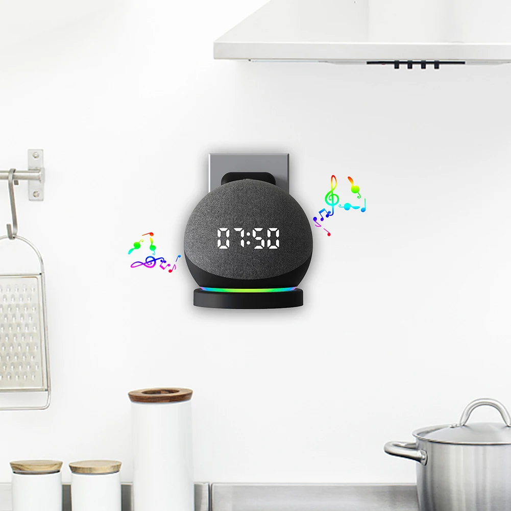 Plastic luidspreker wandhouder - Amazon Speaker Echo Dot 5 recensie en prijs