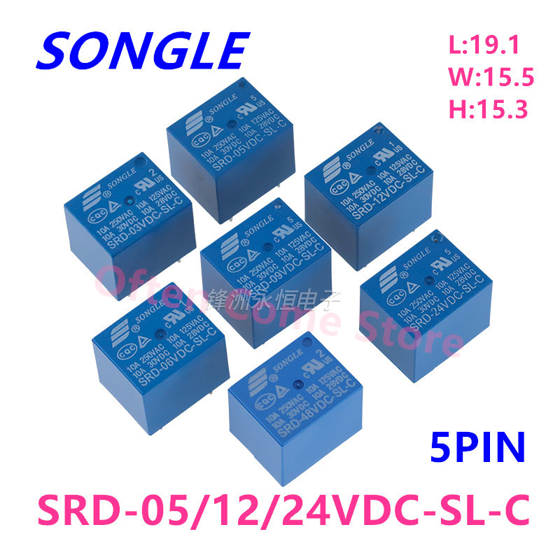 5 Stuks Nieuwe Relais SRD-05VD - Shelly Relay Module recensie en prijs