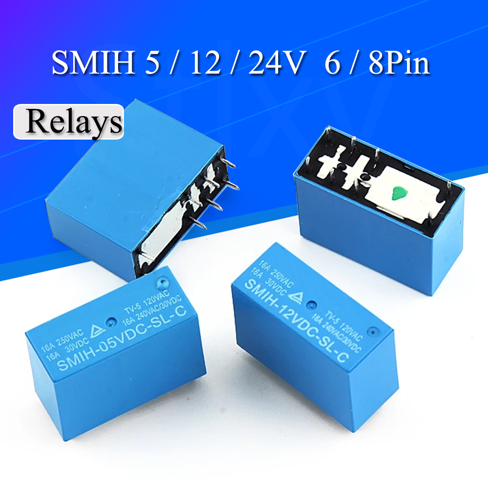2-20PCS 5v 12v 24v SMIH-05VDC- - Shelly Relay Module recensie en prijs