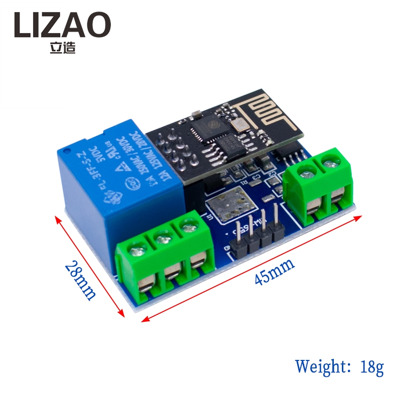 LIZAO ESP8266 5V WiFi IoT-rela - Iot Diy Home Automation recensie en prijs