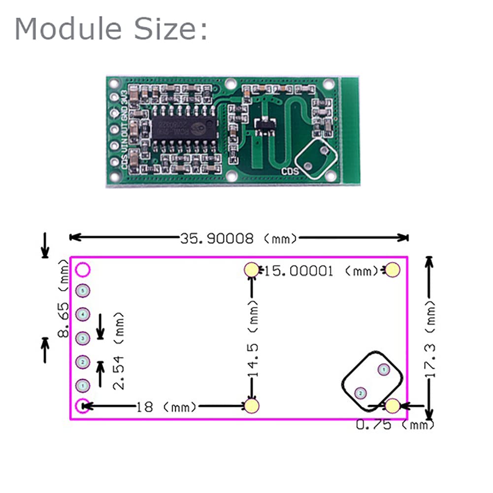5PCS RCWL-0516 Bewegingsdetect - Esp8266 Nodemcu Board recensie en prijs